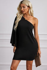 One Shoulder Statement Dress Ins Street