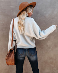 Campfire Knit Sweater - Heather Grey Ins Street