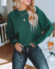 Campfire Knit Sweater - Hunter Green - FINAL SALE Ins Street