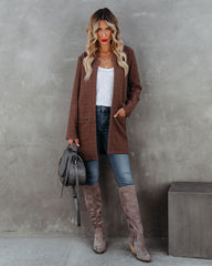 Catalog Pocketed Coat - Mocha Ins Street