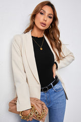 Mock Neck Lettuce Hem Long Sleeve Tee Ins Street