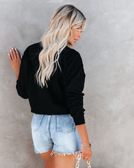 Cha Cha Cotton Pullover - Black Ins Street