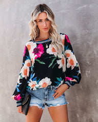 Ciao Bella Floral Printed Blouse SALT-001