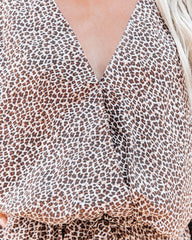 Clone Leopard Print Romper DRES-001