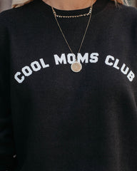 Cool Moms Club Cotton Blend Sweatshirt LULU-001