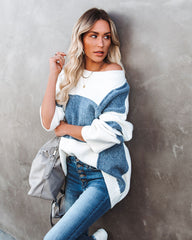 Count The City Blocks Colorblock Sweater O & -001