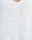 Demetra Ribbed Knit Sweater - Oatmeal - FINAL SALE MIRA-002
