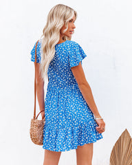 Dive Deep Button Down Babydoll Dress Ins Street