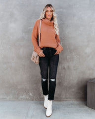 Dulce De Leche Knit Sweater Ins Street