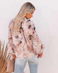 English Garden Embroidered Metallic Blouse - FINAL SALE Ins Street