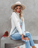 Esme Colorblock Turtleneck Sweater - Light Grey - FINAL SALE Ins Street
