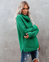 Evergreen Knit Sweater Ins Street