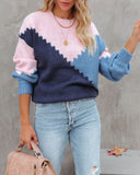 Festive Times Knit Sweater - Navy Ins Street