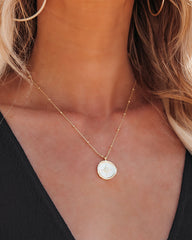 Gorjana - Compass Coin Necklace Ins Street