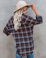 Grizzly Peak Cotton Plaid Button Down Top Ins Street