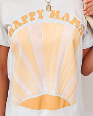 Happy Mama Sunburst Cotton Blend Tee Ins Street