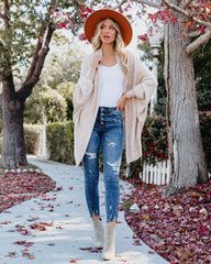 Heart Of The Holiday Dolman Knit Cardigan - Cream - FINAL SALE Ins Street