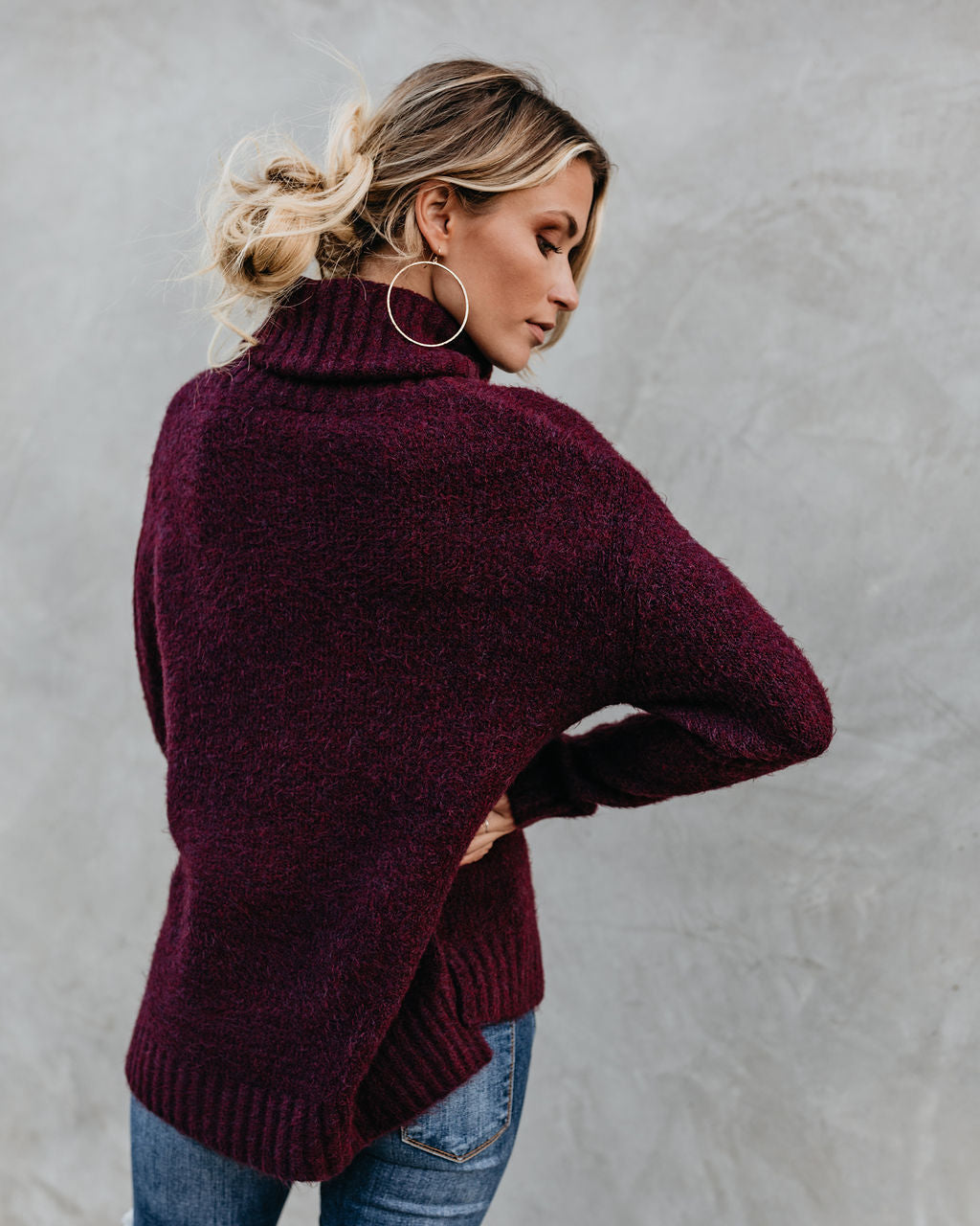 Henry Sweater - Wine - FINAL SALE Ins Street