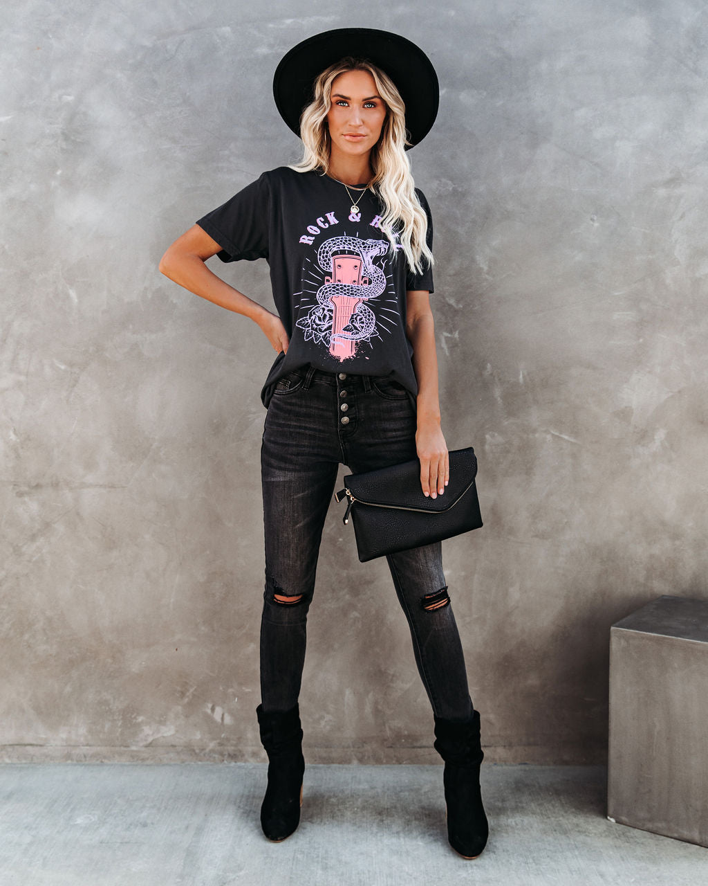 In Tune Rock & Roll Cotton Tee Ins Street