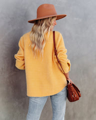 Jessika Button Down Soft Knit Shacket - Honey Gold - FINAL SALE Ins Street