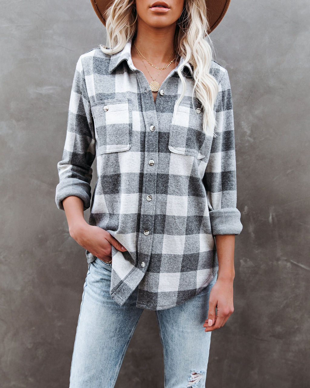 Junior Soft Knit Button Down Top Ins Street