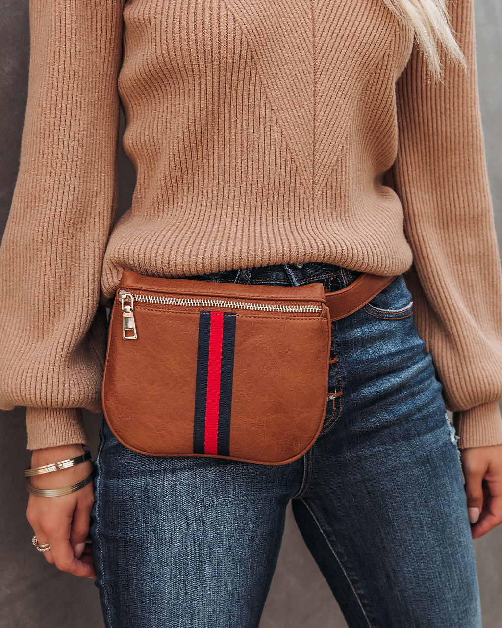 Juno Fanny Pack - Tan Ins Street