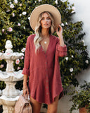 Kennedy Cotton Pocketed Button Down Tunic - Desert Rose Ins Street
