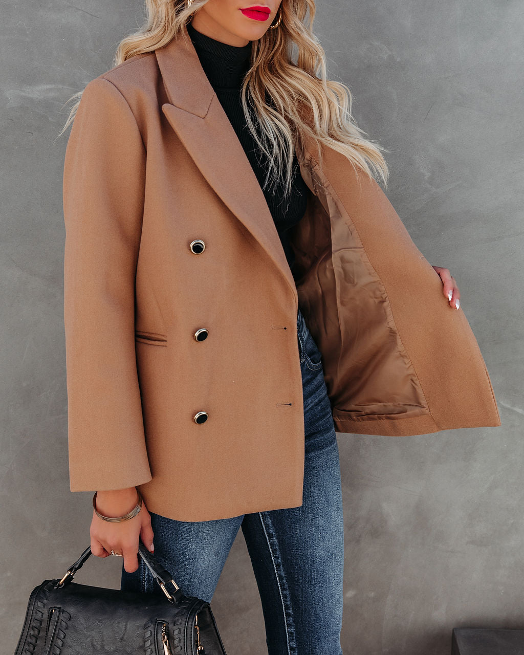 Kian Pocketed Peacoat - FINAL SALE Ins Street