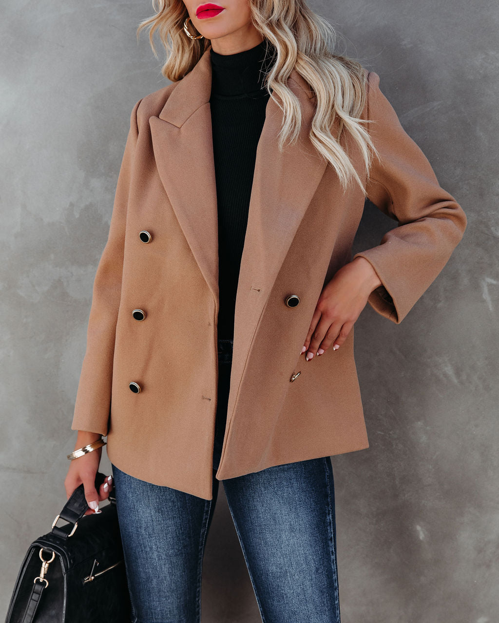 Kian Pocketed Peacoat - FINAL SALE Ins Street