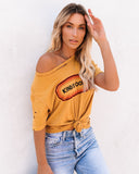 Kind Is Cool Distressed Cotton Tee Ins Street