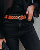 Lagoon Studded Faux Leather Belt Ins Street