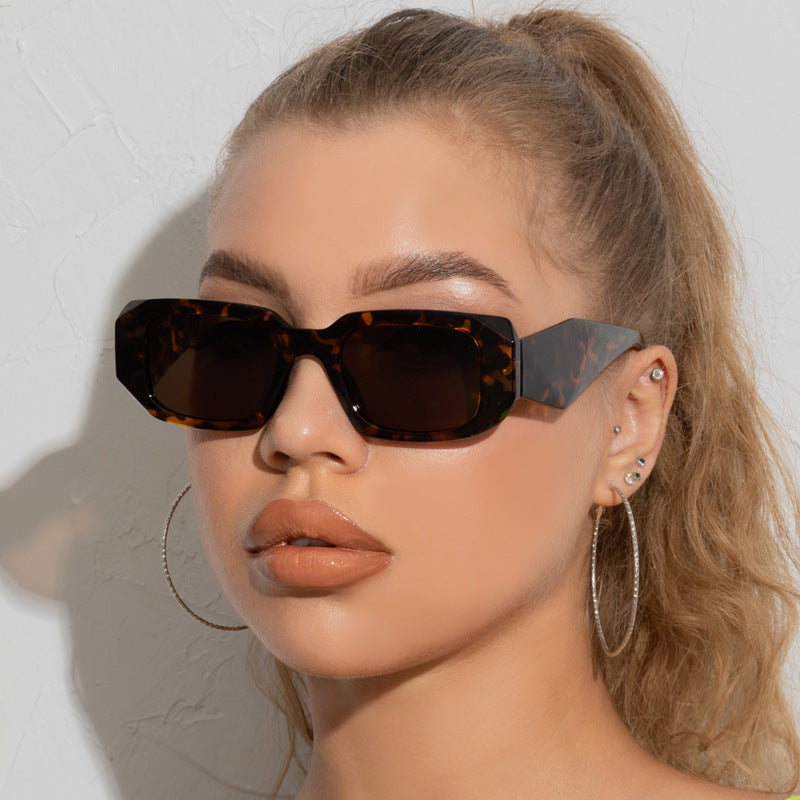 Square Small Frame Sunglasses Ins Street