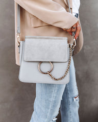 Letitia Chain Crossbody Bag - Grey Ins Street