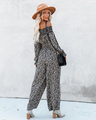 Lindsay Pocketed Off The Shoulder Jumpsuit Ins Street