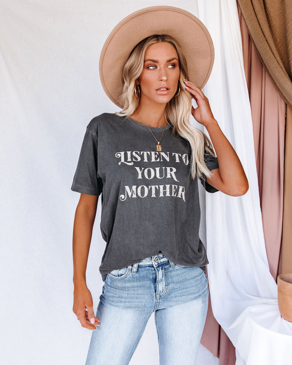 Listen To Your Mother Cotton Tee Ins Street