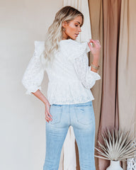 Live Learn Love Lace Peplum Top Ins Street