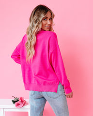 Love At First Sight Knit Sweater - Pink Ins Street