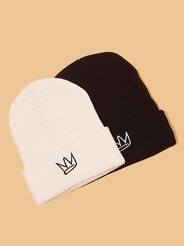 an Cartoon Embroidery Beanie