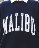 Meet Me In Malibu Cotton Blend Sweatshirt Ins Street