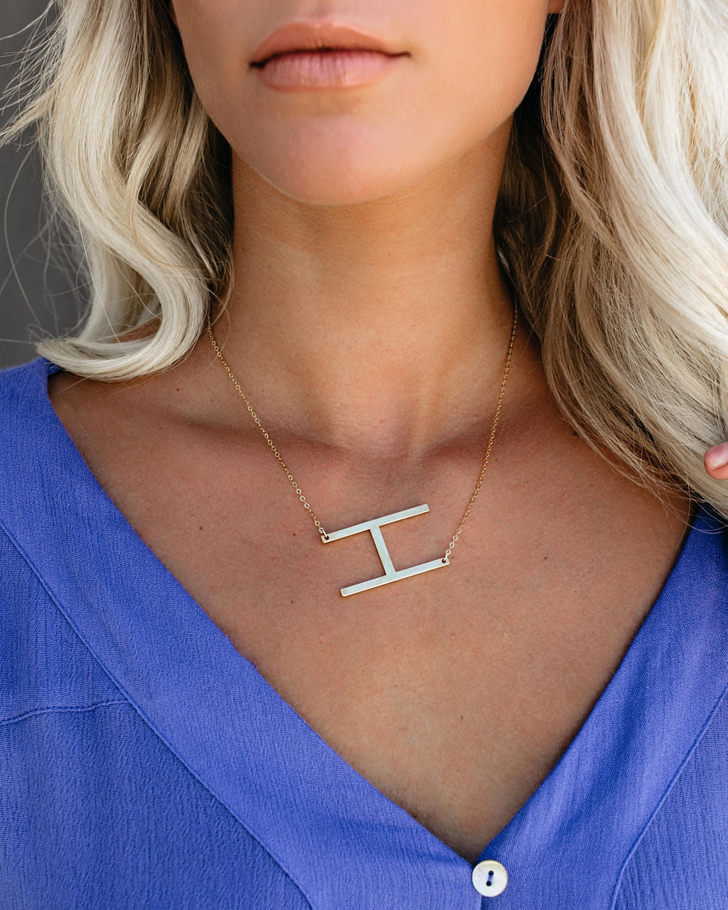 Meghan Bo Designs - Gold Initial Necklace Ins Street