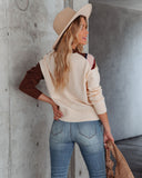 Midtown East Knit Sweater - Brown Cream Ins Street