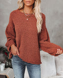 Milner Chunky Knit Sweater - Dusty Cedar Ins Street