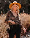 Moments Notice Floral Crop Blouse Ins Street