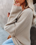 Montana Cotton Henley Sweater Ins Street