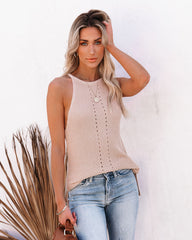 More Vacay Knit Tank Ins Street