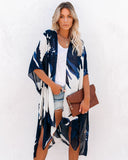 Morning Glory Kimono Ins Street