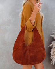 Mozzy Suede Shoulder Bag - Tan Ins Street