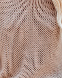 Nash Cotton Knit Sweater - Mocha Ins Street