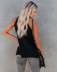 Nomad Cotton Blend Tank - Black Ins Street