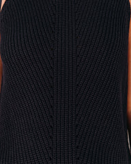 Nomad Cotton Blend Tank - Black Ins Street